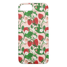 Funda Para iPhone 8/7 Summer Strawberry in Pink