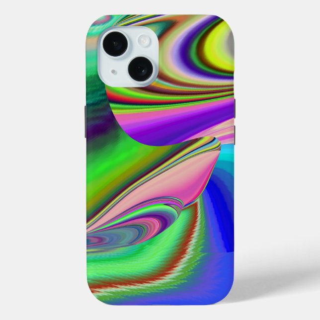 Funda De Case-Mate Para iPhone Summerfeeling, Resumen 3D Rainbowart (Reverso )