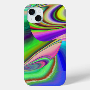 Funda Para iPhone 15 Mini Summerfeeling, Resumen 3D Rainbowart