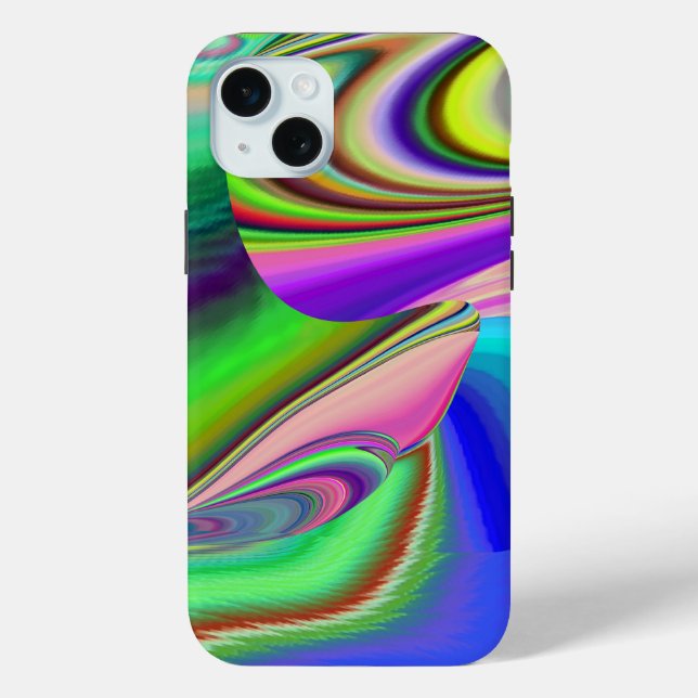 Funda De Case-Mate Para iPhone Summerfeeling, Resumen 3D Rainbowart (Reverso )