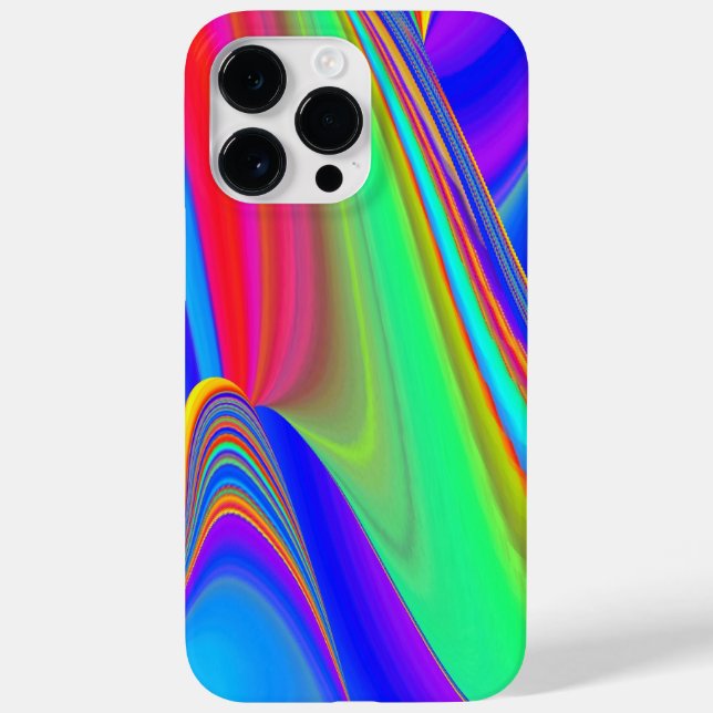 Funda De Case-Mate Para iPhone Summerfeeling, Resumen 3D Rainbowart (Reverso)