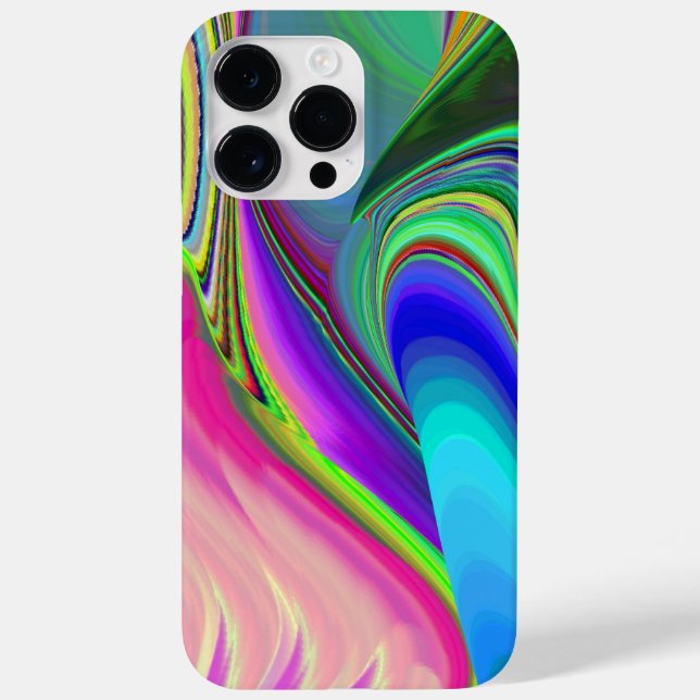 Funda De Case-Mate Para iPhone Summerfeeling, Resumen 3D Rainbowart (Reverso)
