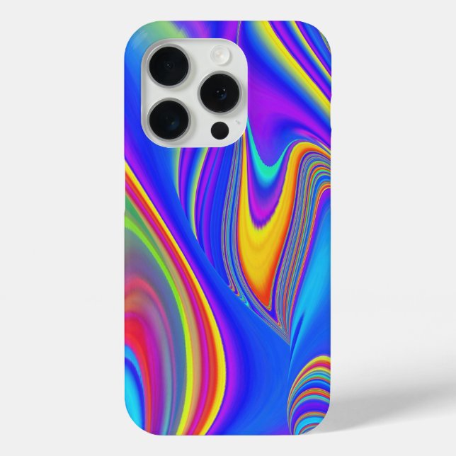 Funda De Case-Mate Para iPhone Summerfeeling, Resumen 3D Rainbowart (Reverso )