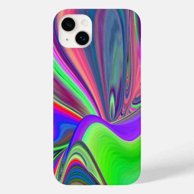 Funda De Case-Mate Para iPhone Summerfeeling, Resumen 3D Rainbowart (Reverso )