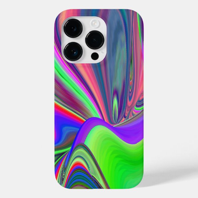 Funda De Case-Mate Para iPhone Summerfeeling, Resumen 3D Rainbowart (Reverso )