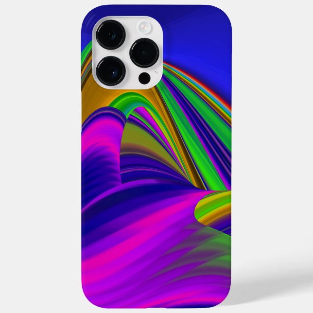 Funda De Case-Mate Para iPhone Summerrainbow , Resumen del Rainbowart 3D (Reverso)