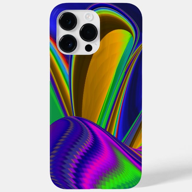 Funda De Case-Mate Para iPhone Summerrainbow , Resumen del Rainbowart 3D (Reverso)