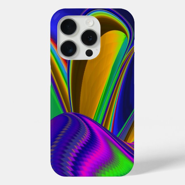 Funda De Case-Mate Para iPhone Summerrainbow , Resumen del Rainbowart 3D (Reverso )