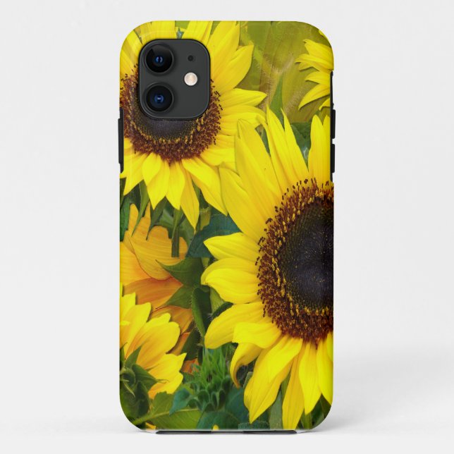 Funda De Case-Mate Para iPhone Sunflower (Reverso)