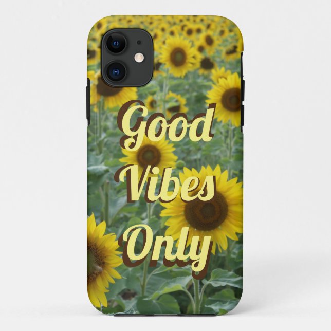 Funda De Case-Mate Para iPhone Sunflower Luminosos, buenos vinos (Reverso)