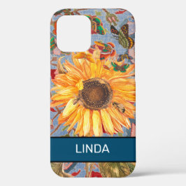 Funda Para iPhone 12 SUNFLOWER WILLIAM MORRIS iPhone 12 NOMBRE DE DIY F