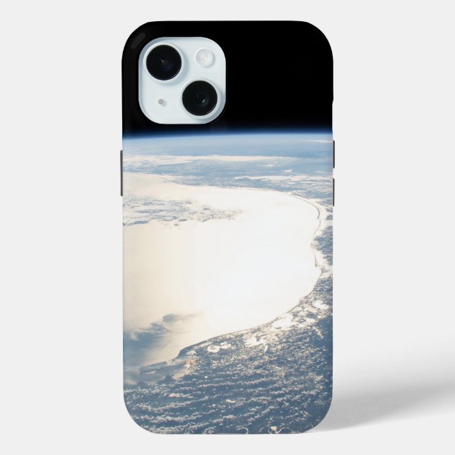Funda De Case-Mate Para iPhone Sunglint Reflexiona Sobre El Golfo De México (Reverso )