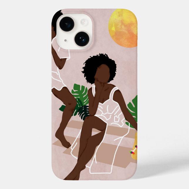 Funda De Case-Mate Para iPhone Sunlit Queens (Reverso )