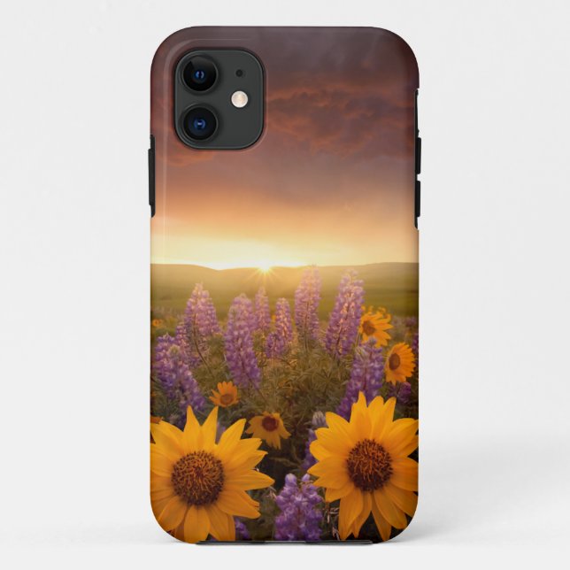 Funda De Case-Mate Para iPhone Sunset Daisies (Reverso)