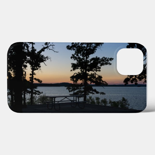 Funda De Case-Mate Para iPhone Sunset de rock de tabla (Reverso (Horizontal))