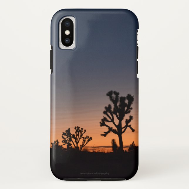 Funda De Case-Mate Para iPhone Sunset Joshua Trees (Reverso)