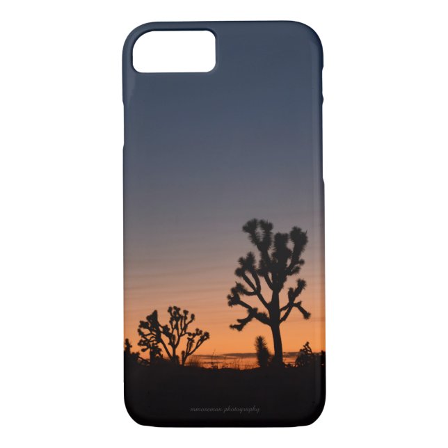 Funda De Case-Mate Para iPhone Sunset Joshua Trees (Reverso)