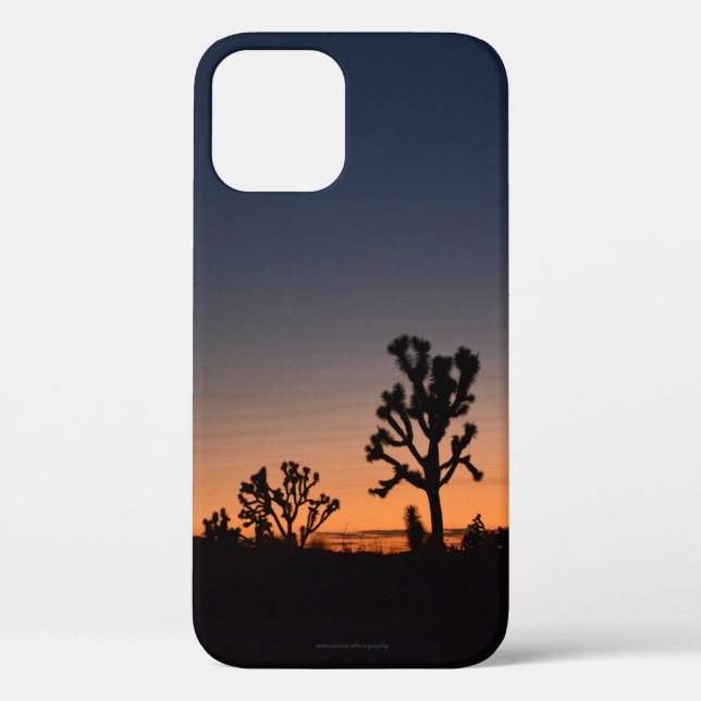 Funda De Case-Mate Para iPhone Sunset Joshua Trees (Reverso )