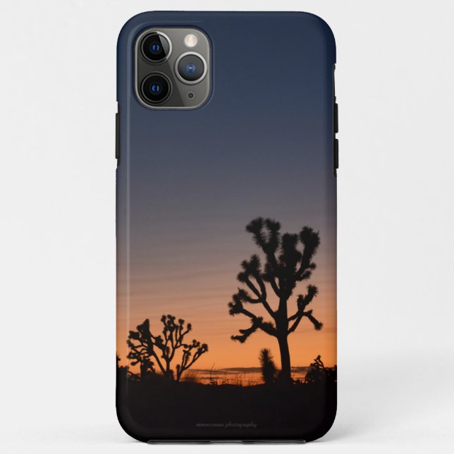 Funda De Case-Mate Para iPhone Sunset Joshua Trees (Reverso)
