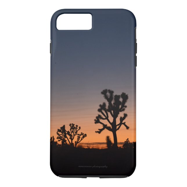 Funda De Case-Mate Para iPhone Sunset Joshua Trees (Reverso)