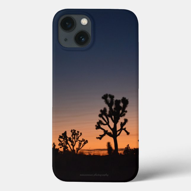 Funda De Case-Mate Para iPhone Sunset Joshua Trees (Reverso)