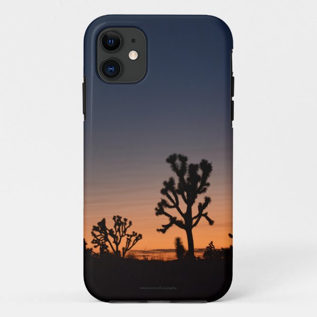 Funda De Case-Mate Para iPhone Sunset Joshua Trees (Reverso)