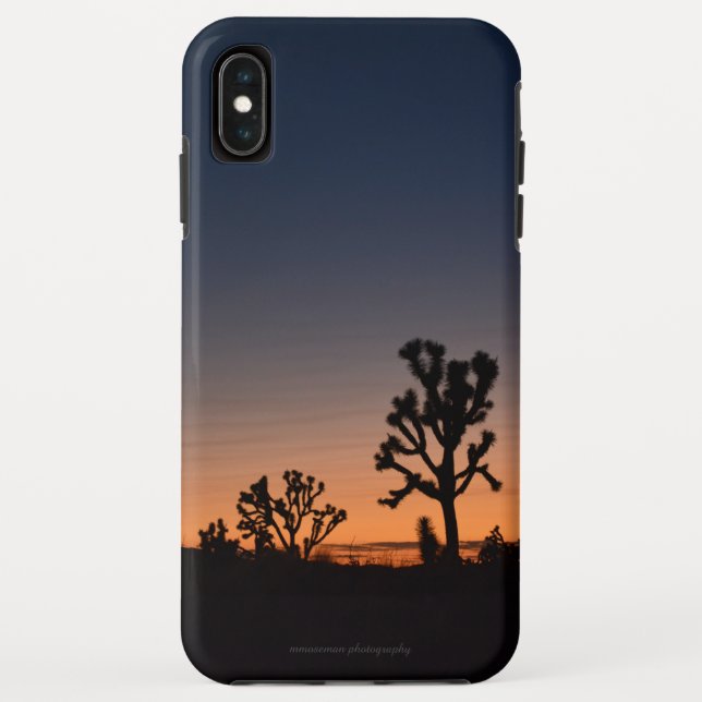 Funda De Case-Mate Para iPhone Sunset Joshua Trees (Reverso)