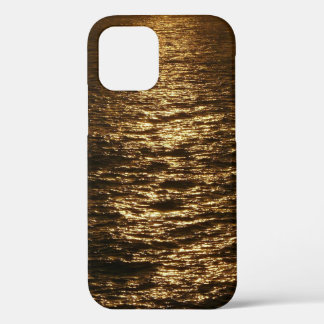 Funda Para iPhone 12 Sunset on the Water Resumen Fotografía del Océano