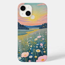 Funda Para iPhone 14 De Case-Mate Sunset Poppies
