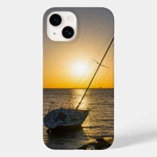 Funda Para iPhone 14 De Case-Mate Sunset Sailboat Shipwrech Gulf Breeze FL