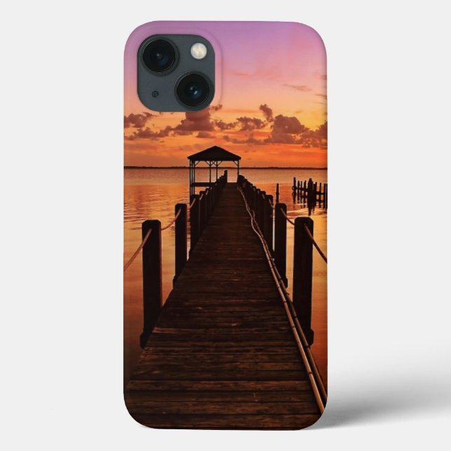 Funda De Case-Mate Para iPhone Sunset Sky (Reverso)