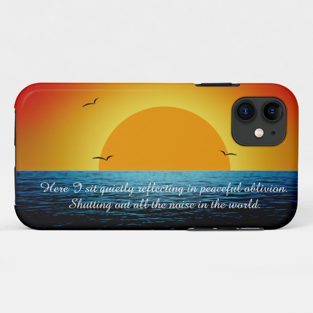 Funda De Case-Mate Para iPhone Sunset Soul (Reverso (horizontal))