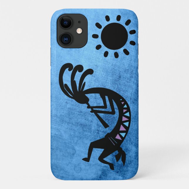 Funda De Case-Mate Para iPhone Sunset Southwest Kokopelli (Reverso)