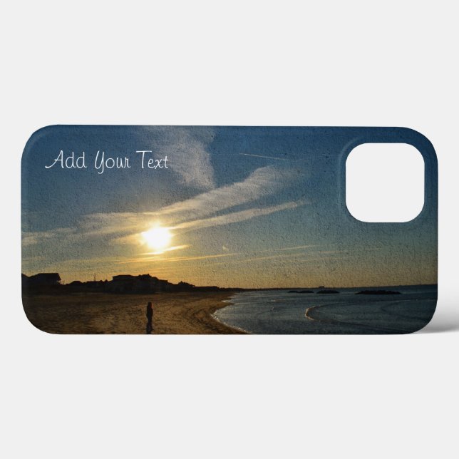 Funda De Case-Mate Para iPhone Sunset texturizado por Shirley Taylor (Reverso (Horizontal))