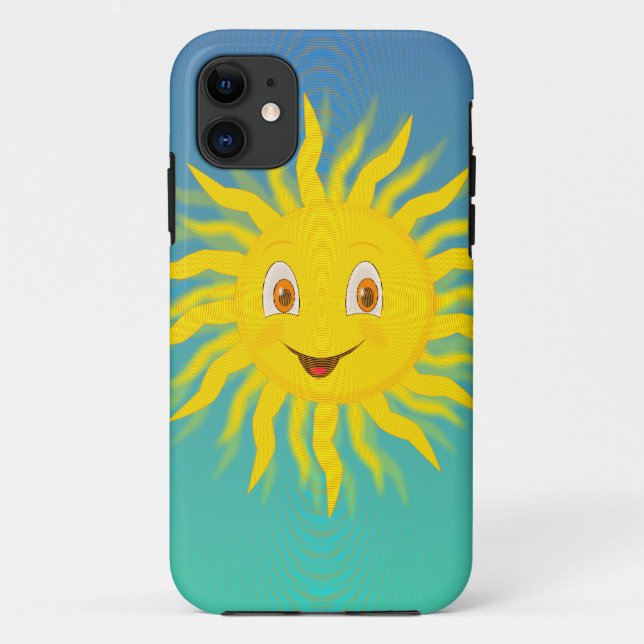 Funda De Case-Mate Para iPhone Sunshine con líneas circulares (Reverso)