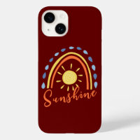 Sunshine en un diseño nublado, arcoiris Guay