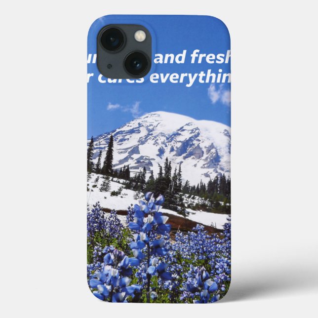 Funda De Case-Mate Para iPhone Sunshine y aire fresco (Reverso)
