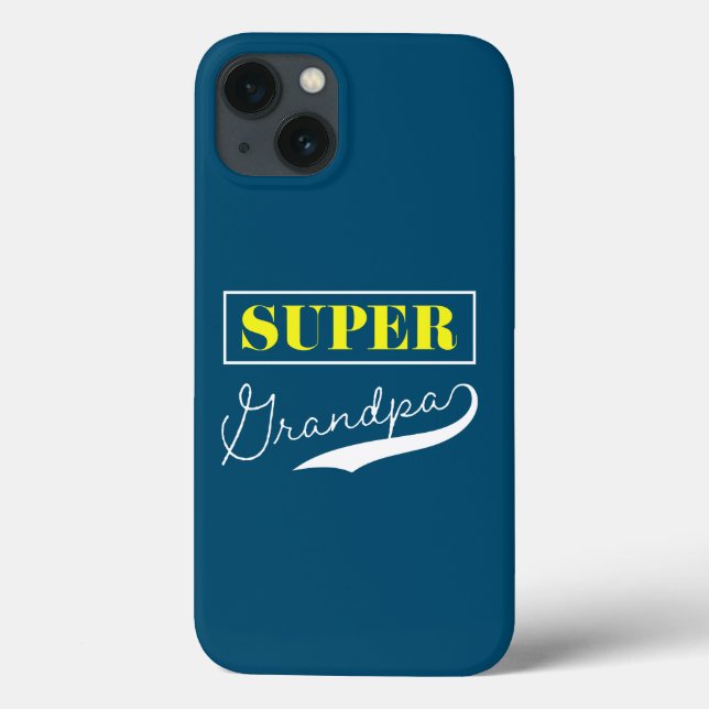Funda De Case-Mate Para iPhone Super Abuelo (Reverso)