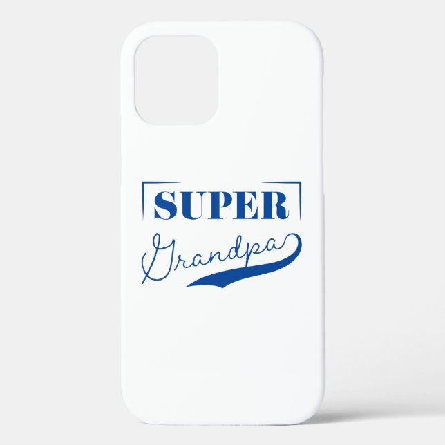 Funda De Case-Mate Para iPhone Super Abuelo (Reverso )