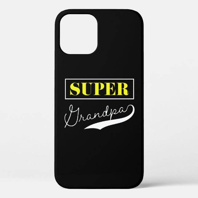 Funda De Case-Mate Para iPhone Super Abuelo (Reverso )