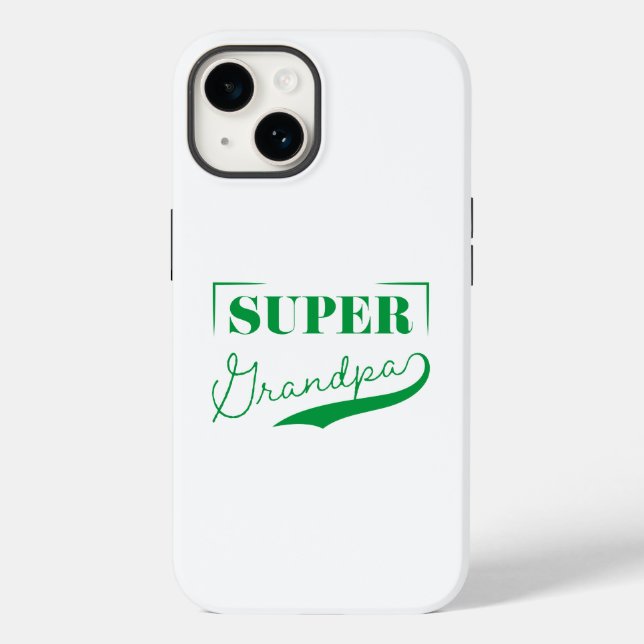 Funda De Case-Mate Para iPhone Super Abuelo (Reverso )