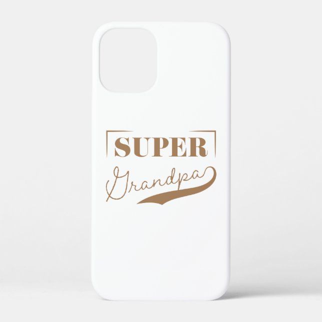 Funda De Case-Mate Para iPhone Super Abuelo (Reverso )