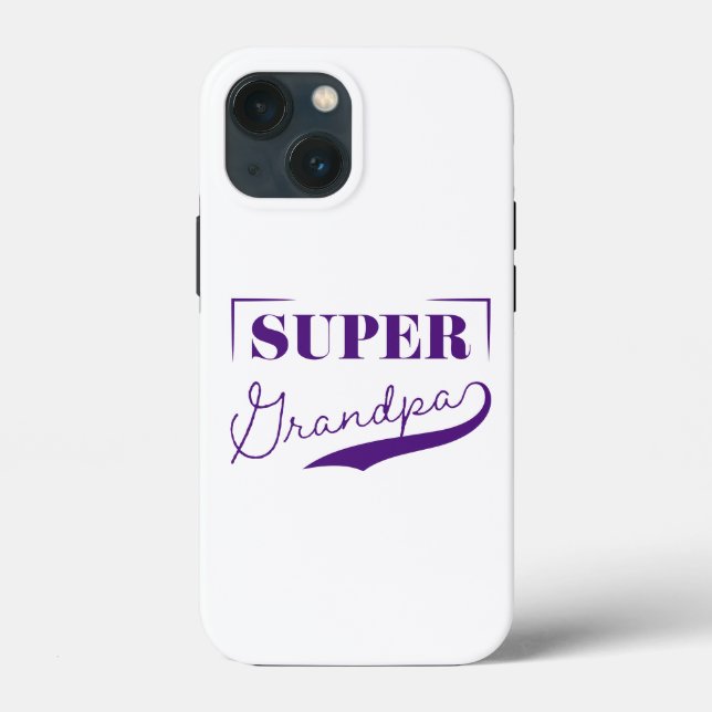Funda De Case-Mate Para iPhone Super Abuelo (Reverso )