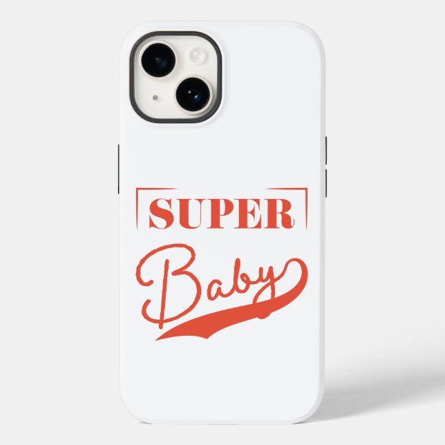 Funda De Case-Mate Para iPhone Super Baby (Reverso )