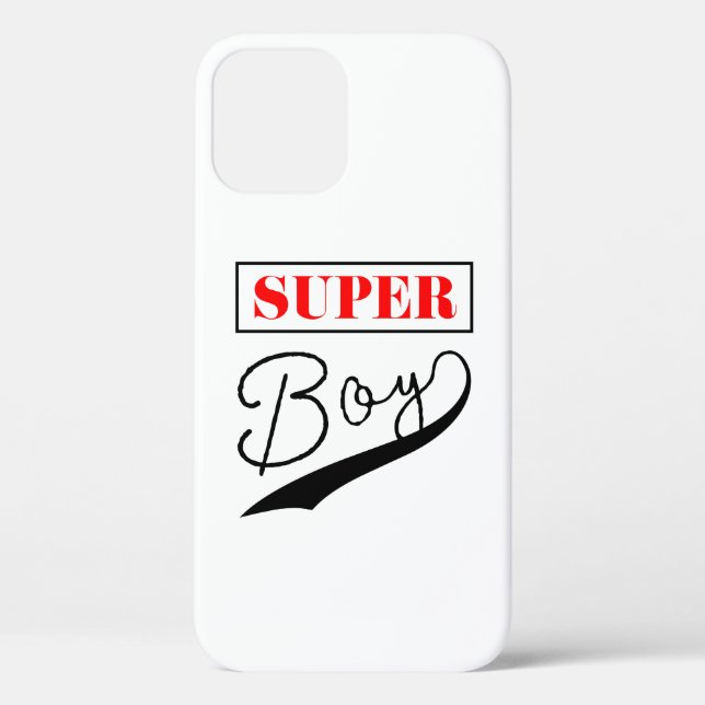 Funda De Case-Mate Para iPhone Super Boy (Reverso )