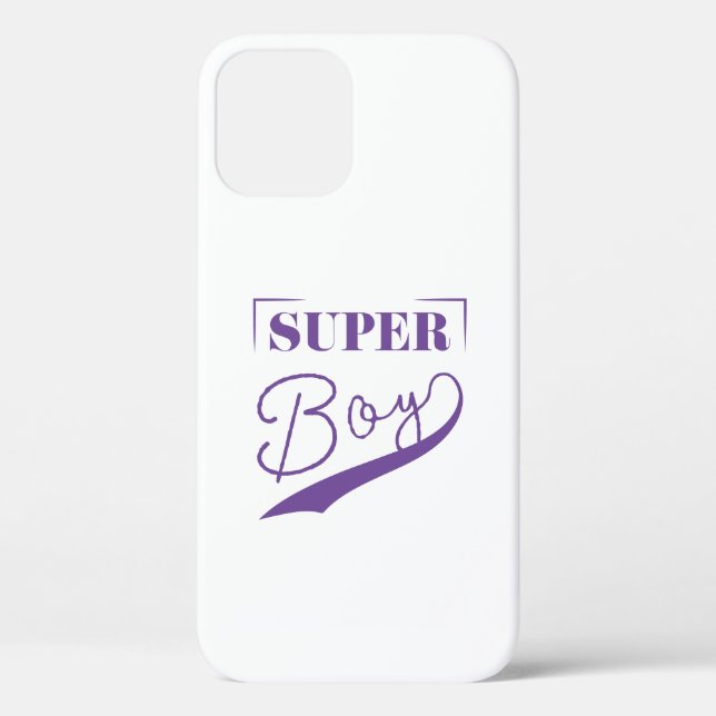 Funda De Case-Mate Para iPhone Super Boy (Reverso )