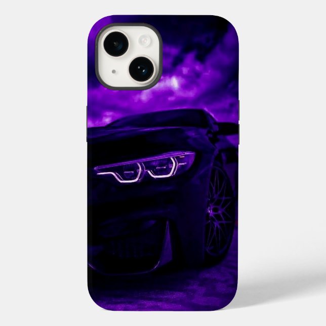 Funda De Case-Mate Para iPhone súper coche de badass (Reverso )
