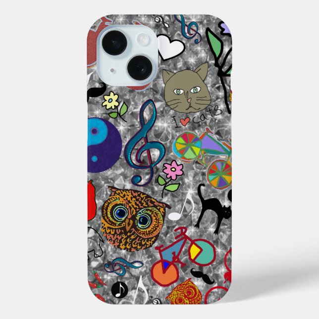 Funda De Case-Mate Para iPhone super cool girly idea (Reverso )