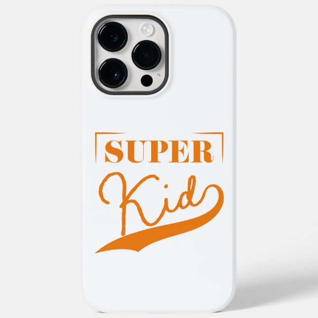 Funda De Case-Mate Para iPhone Super Kid (Reverso )