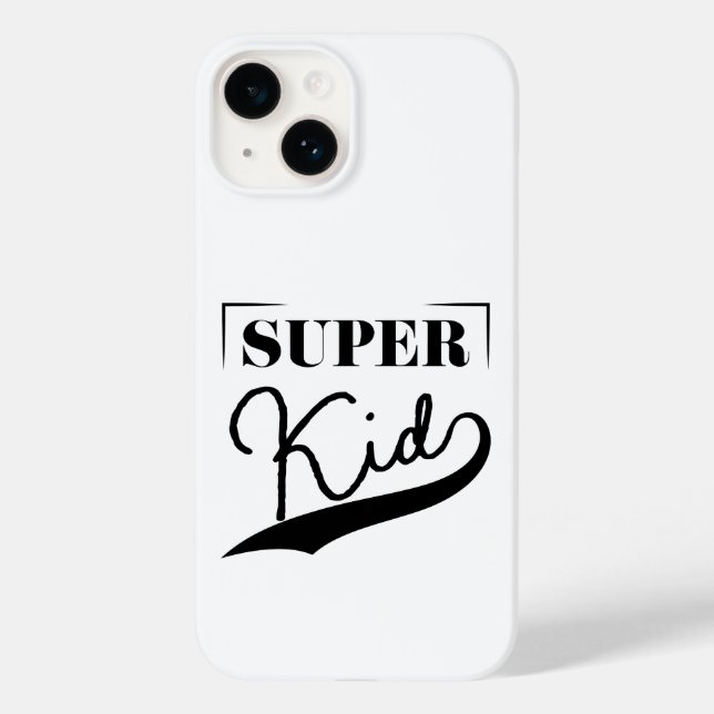Funda De Case-Mate Para iPhone Super Kid (Reverso )